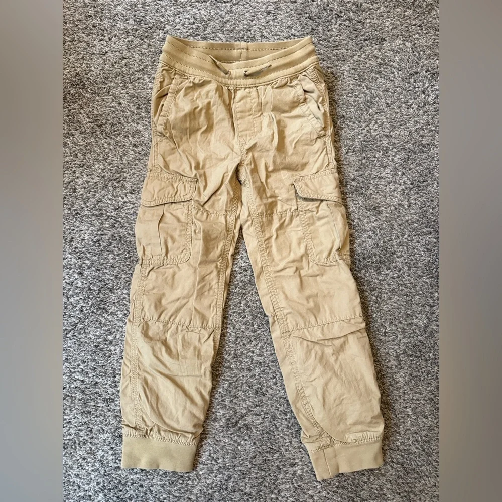 VGUC GapKids Lined Khaki Joggers - Size M (8)